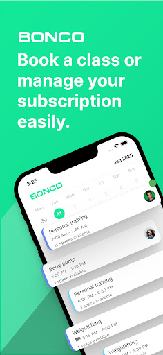 Android application BONCO screenshort
