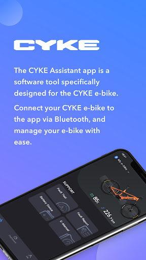 Android application CYKE Assistant screenshort