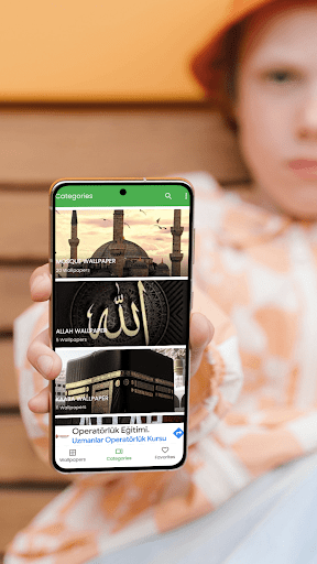 Android application Islamic Wallpapers screenshort