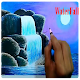 Drawing Scenery Waterfall Download on Windows