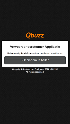 Android application Qbuzz Tracker screenshort