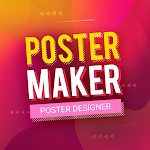 Cover Image of Tải xuống Poster Maker: Thiết kế đồ họa, Banner, Flyer Maker  APK