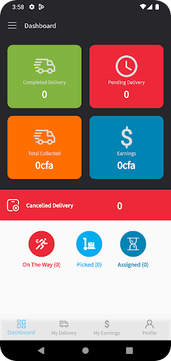 Android application SeneMarketplace Yonni screenshort
