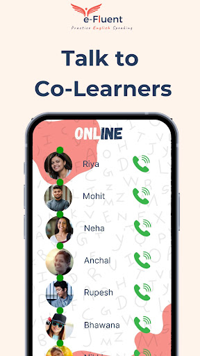 Android application e-Fluent: English Speaking App screenshort