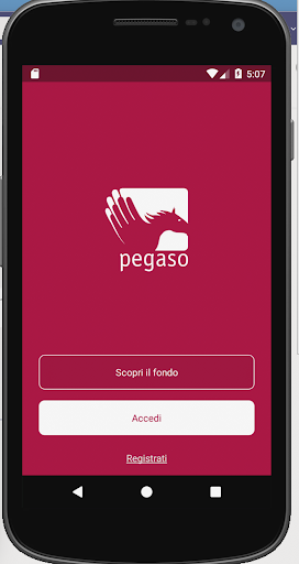 Android application Fondo Pegaso screenshort