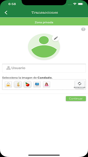 Android application Mutual Cootradecun screenshort