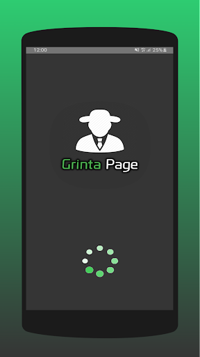 Android application Grinta Page screenshort