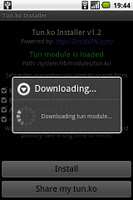 screenshot of TUN.ko Installer