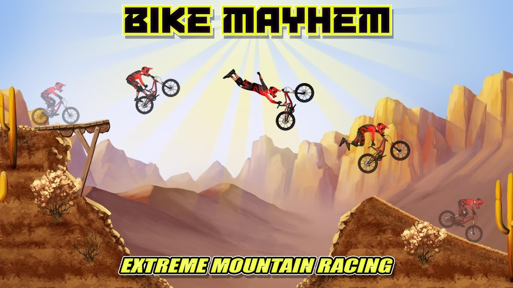 Bike Mayhem Mountain Racing banner