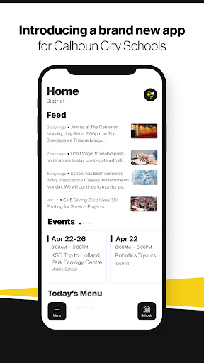 Android application Calhoun Schools screenshort