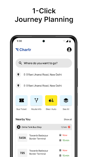 Chartr - Tickets, Bus & Metro Screenshot 2 - AppWisp.com