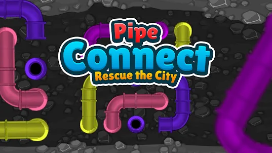 Pipe Puzzle : Rescue the City