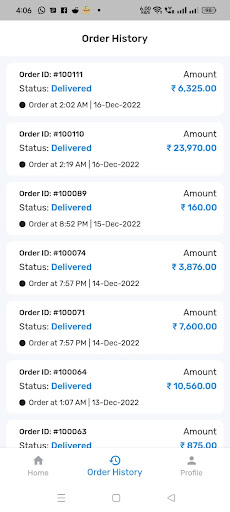 Jokhola Mart Delivery Screen 2