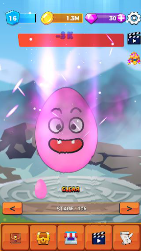 Broken Egg : Clicker Screen 2