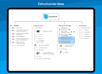 Screenshot 19 SimpleMind Pro - Mind Mapping android