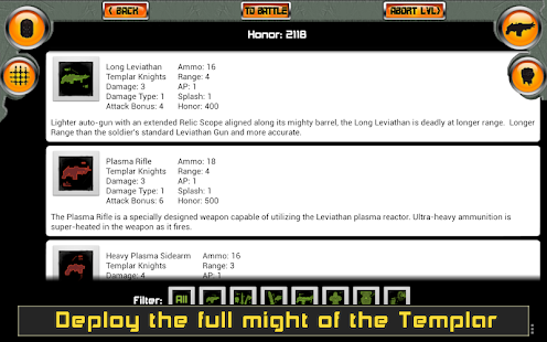 Templar Assault RPG Elite Captura de pantalla