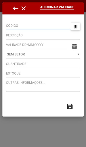 Web Validade Screen 3