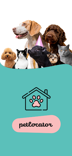 Android application PetLocator screenshort