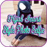 Hijab Jeans Style Photo Selfie icon