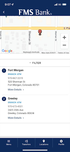 FMS Bank Mobile Screen 3