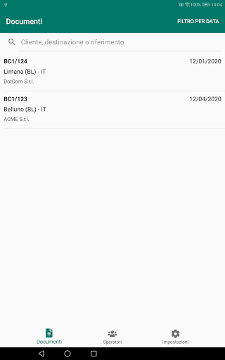Android application QuickDriver screenshort