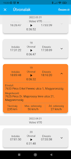 Alapnyomkövetés Screen 3