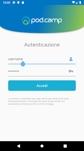 pod.camp mobile Screen 2