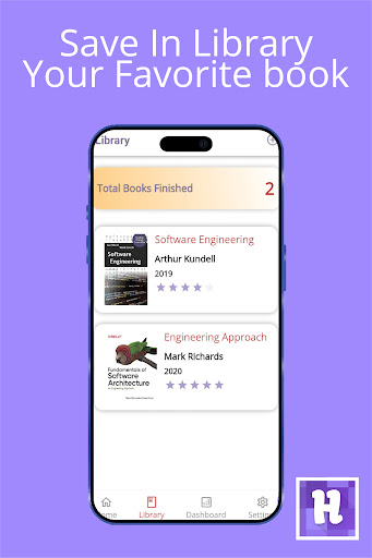 HandLib: Reading Tracker Screen 2