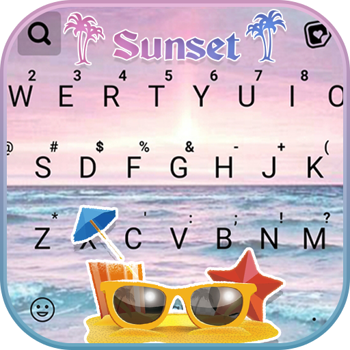 Ocean Sunset Holiday Keyboard logo