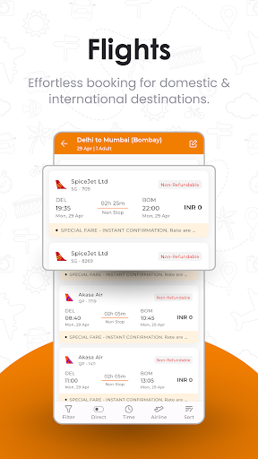 Android application GateMyTravel screenshort