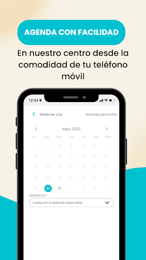 Android application Sonrisas para todos screenshort
