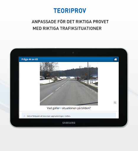 Körkort Teori för B-bil Screenshot