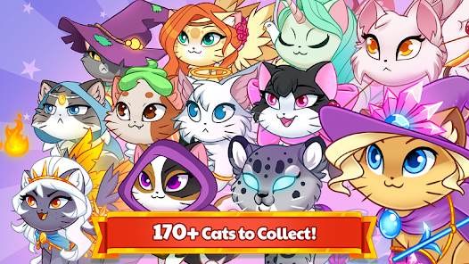 Castle Cats APK MOD Download For Android V.3.9.1.3 (Unlimited Money) Gallery 3