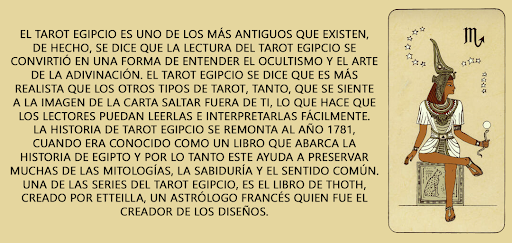 Tarot Egipcio Screen 2