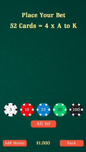 Blackjack Screen 3