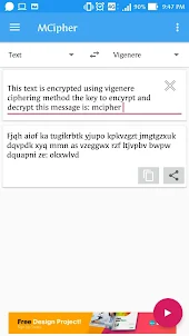 MCipher - Encrypt & Decrypt