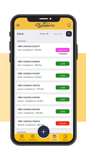 Tawsilex: Livraison à domicile Screen 2