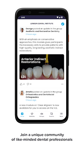 Android application London Dental Institute screenshort