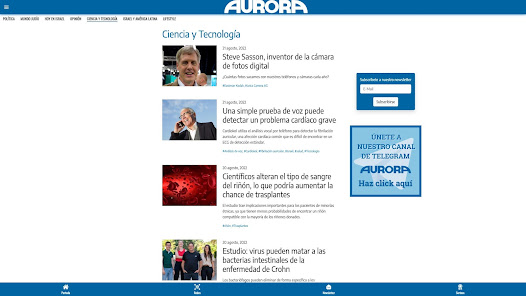 Captura de Pantalla 4 Aurora Noticias android