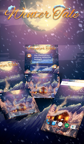 Winter Tale Animated Keyboard   screenshots 1