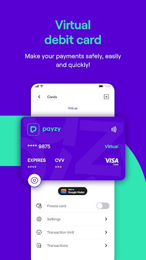 payzy Screen 2