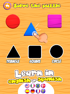 Preschool learning games for kids: shapes & colors screenshots 15