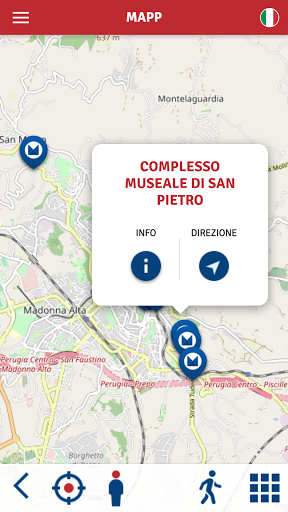 Android application MAPP - MuseiAppPerugia screenshort