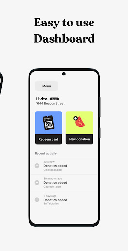 Give a Meal Business Screen 2