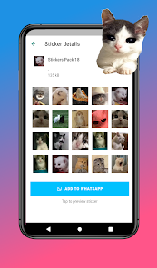 Stiker Kucing WhatsApp 7.0 APK + Mod (Unlimited money) untuk android