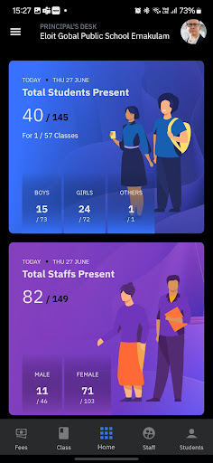 Edisapp e360 for Principals Screen 3
