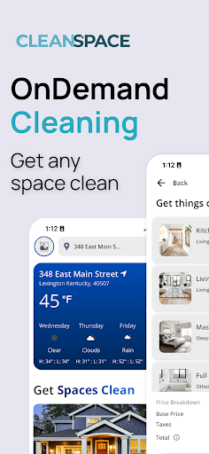 CleanSpace - Cleaning OnDemand screenshot 0