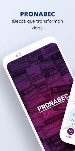 Android application PRONABEC screenshort