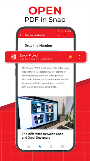 PDF Reader: Ebook PDFs Reader Screen 2
