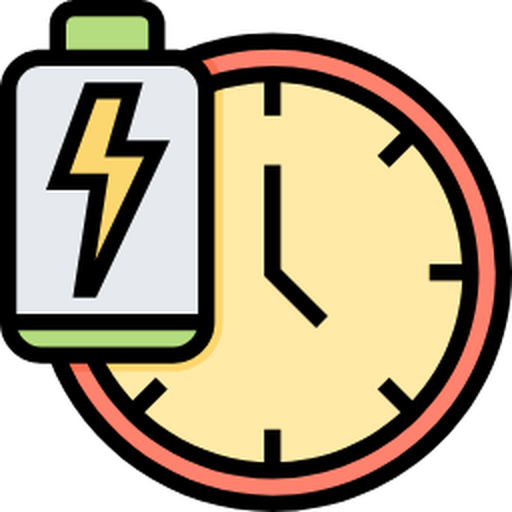 Full Battery Charge Alarm  Icon